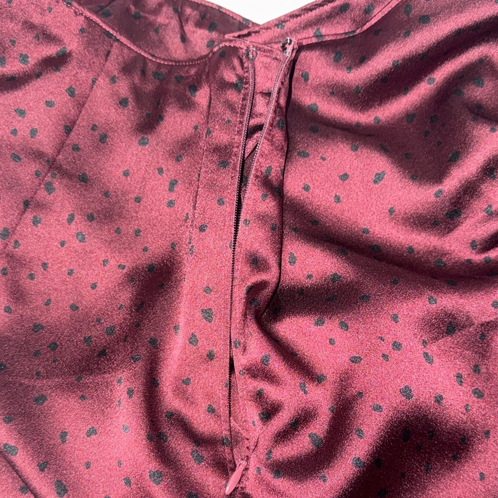 Abercrombie & Fitch Dark Red Pencil Skirt - Picture 4 of 4